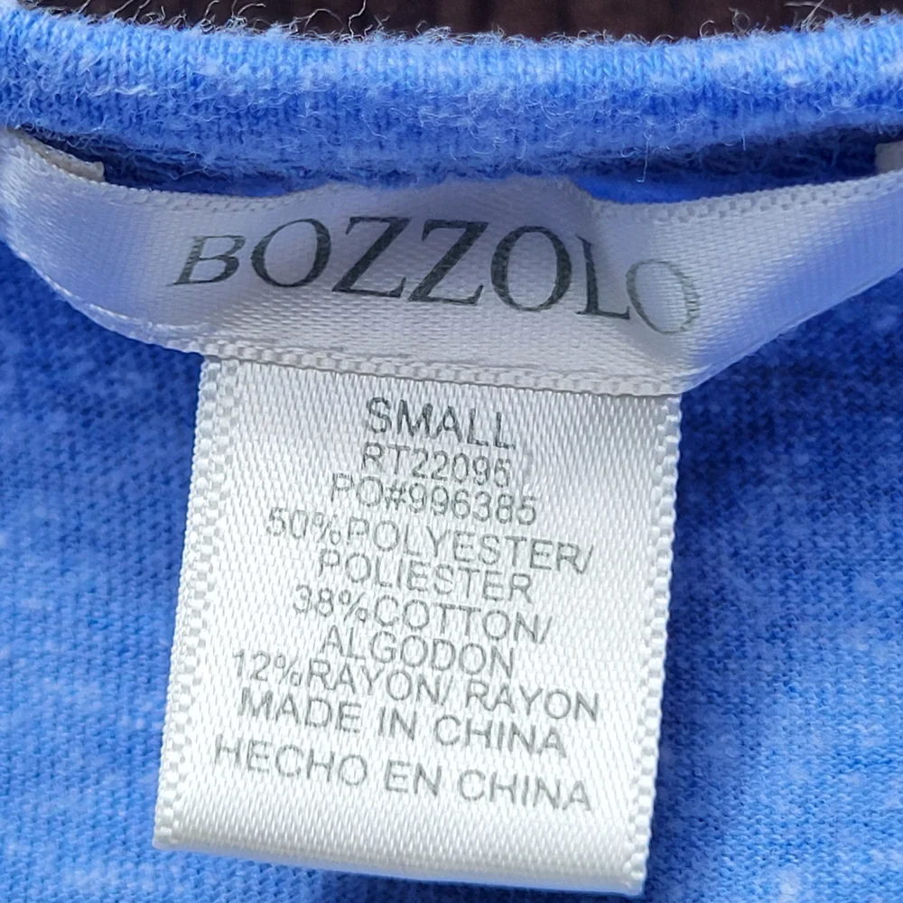 Bozzolo Juniors Sky Blue Crop Top - Size S